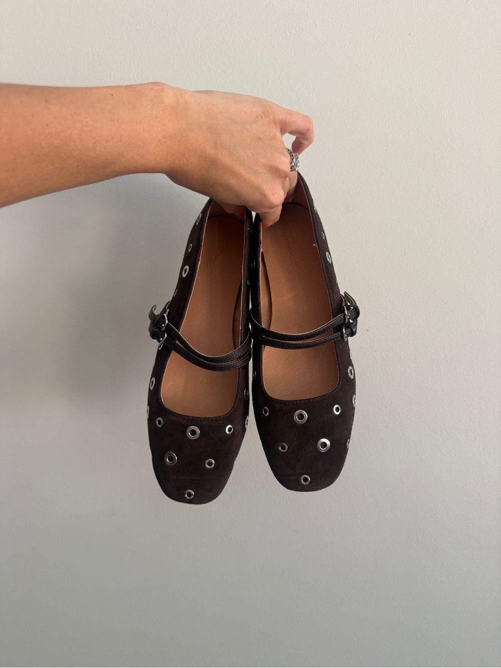 NWT Madewell’ The Greta’ Double-Strap Ballet Flat - Picture 5 of 10
